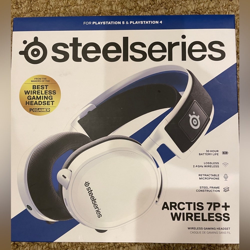 Steelseries headphones for PlayStation 5